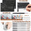 66Pcs 3D Printer Tools Kit with Storage Case, 3D Printer Accessories - Deburring Tool, 3D Printer Removing Scrapers 8