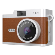 Retro Snap Digitale Camera HD met 32GB Kaart, 0.96'' Kleine Vintage Video Recorder Sleutelhanger Ontwerp