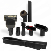Universal Vacuum Attachments Kit for 32mm/35mm Vacuum Cleaners Accessories with Horse Hair Brush Flexible Crevice Tool