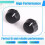 New Climate Control Knobs 79601-S2A-911 for  S2000 2002-2009 4