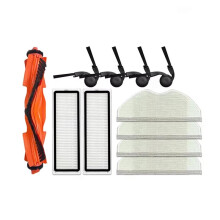 Compatible with Mijia S40 / OV81 Vacuum Cleaner Replacement Main Side Brush HEPA Filters Washable Mop Cloths Parts
