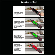 Natural Gas Detector with Sound and Light Alarm, Portable Gas Sniffer, Used to Locate Combustible Gas Leaks, Methane