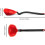 Foldable Flat Soup Spoon, Convenient and Creatives Soup and Rice Spoon Fladle Fold-Flat Spoon 7