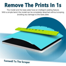2PCS Build Plate for Snapmaker U1 270x270MM PLA PETG Cold Plate Unmatched Adhesion for Snapmaker U1 3D Printer Parts