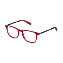 Óculos de Grau Fila VFID45L 50/17/135 Vermelho transparente brilhante Acetato JUNIOR VFID45L
