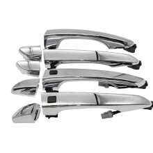 Kit de 4 Manijas Exteriores de Puerta Inteligentes con Cubierta Cromada para  Tucson 16-21 82651-D3710 82661-D3710 83651-D3010 83661-D3010