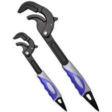 RUR 1set/2pcs Self-Adjusting Wrenches, Three Tooth Type, Clamping Range: 14-30mm, 30-60mm, Multifunctional Wrench