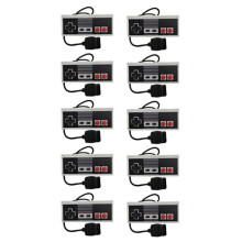 10PCS Classic Controller Gaming Gamer JoyStick Joypad for NES NTSC(Not for Pal)System Console Classic Style
