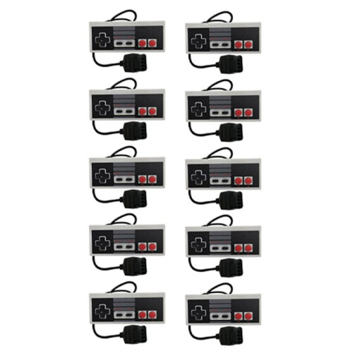 10PCS Classic Controller Gaming Gamer JoyStick Joypad for NES NTSC(Not for Pal)System Console Classic Style
