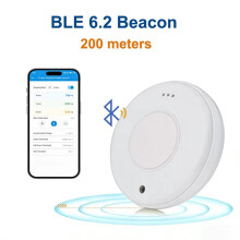 BLE 6.2 Beacon Tag with Accelerometer and Buzzer NRF54L Wireless Module Indoor Positioning IBeacon Eddystone