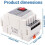 Automatic Water Level Sensor Water Level Regulator Level Controller Level Sensor AC220V DIN Rail Mounting (DF-96DS) 7