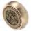 Solid Brass Paperweight for Office Desk - Decorative Rounded  Tool Dark Brown 6