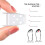 10 Pack Toe Spacers Separators, Bunion Corrector Gel Orthotics for Bunion, Overlapping Toes,Hallux Valgus 6