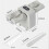 Automatic Dumpling Maker Household Double  Non-Slip Dumpling Maker Machine Press Mold Making Tool Manual Kitchen B 7