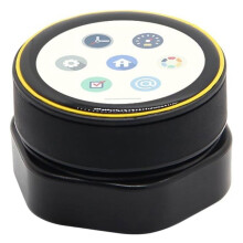T-Encoder-Pro Entwicklungsboard für Drahtlose Drehgebermodule mit 1,2-Zoll-AMOLED-Touchdisplay (Gelber Rand)