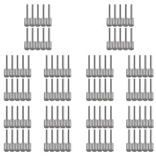 100Pcs8mm Tête Cylindrique Diamant Burr Stone Carving Meulage Set pour Stone Rocks Verre Céramique-pour -Outils Rotatifs