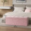Foldable Ottoman - Fabric - Pink - 300 kg Capacity with Storage 5