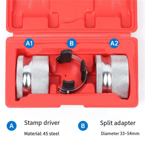 Motorcycle Fork Seal Driver Tool Set Motorcycle Accessories Adjustable Portable with Box for Motorcycle Dirt Bikes 2