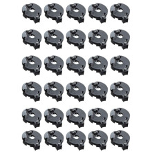 CR2016 2025 2032 Coin Cell Button Battery Holder Socket Black 30 Pcs