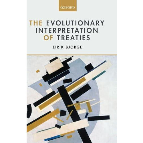 EVOLUTIONARY INTERPRETATION TREATIES C by BJORGE Hardcover Book