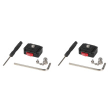 2X Anti-Shake Quick-Release Mount Kit Sports Camera Quick-Release Kit Suitable for Fill Light Microphone Monitor
