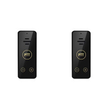 2X Interphone Petit  Interphone avec Casque Interphone Sans Fil avec Son Externe Adapté Aux Restaurants de Salons de Beauté
