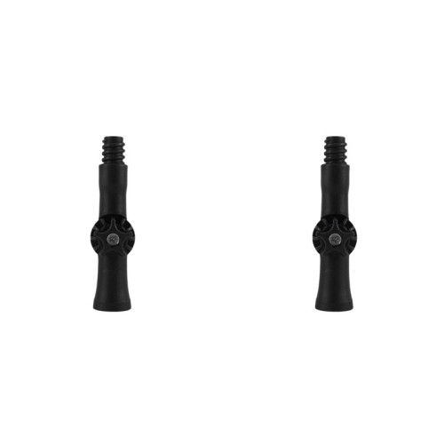 2X Rotatable Angle Adaptor for Threaded Extension Pole Attachments for Threaded Extension Pole Adapter