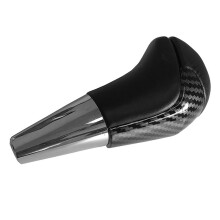 3X pour Land Fibre de Carbone PU Cuir Changement Automatique AU Changement de Vitesse Poussoir Pommeau de Levier de Vitesse Couvercle