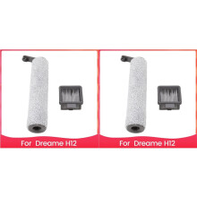 2X Rouleau Multi-Brosse pour H12 Brosse à Récurer, Brosses de Sans Fil, Rouleau Filtrant, Pièces de Rechange