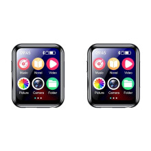 2X MP3 Music Player with 5.4 HiFi MP4 Walkman Full Touch Screen Built-in Speaker Recorder Camera Video Player