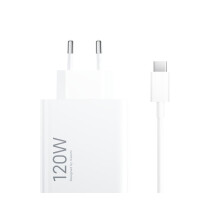 Caricabatterie da muro Xiaomi HyperCharge Combo USB-A da 120 W + cavo da USB-A a USB-C