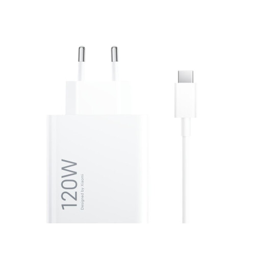Caricabatterie da muro Xiaomi HyperCharge Combo USB-A da 120 W + cavo da USB-A a USB-C