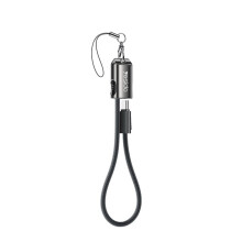 Yesido USB-C to USB-C Fast Charging Data Cable 60W, 20cm - Black