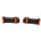 4X Six Finger for  PUBG Controller Capacitance Adjustable Mobile Game Trigger L1R1 Button Gamepad Joystick Orange 4