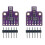 2Pcs BME680 Digital Temperature Humidity Pressure Sensor CJMCU-680 High Altitude Module Development Board 1