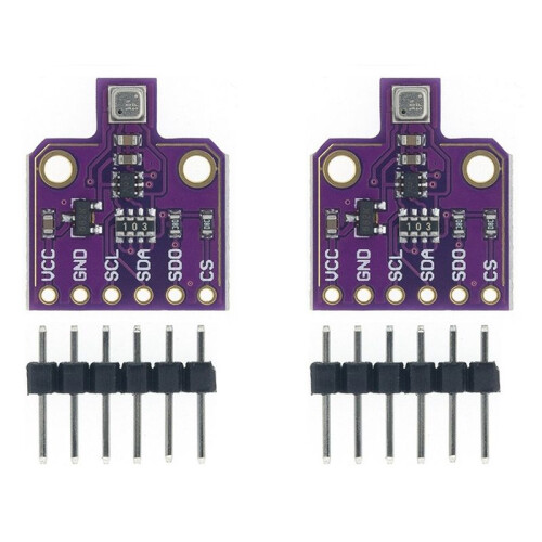2Pcs BME680 Digital Temperature Humidity Pressure Sensor CJMCU-680 High Altitude Module Development Board