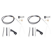 2 Set Lower Shift Cable Kit 865436A02 Replacement Spare Part for  Alpha Gen One & Two 1 2 R MR MC