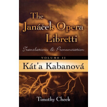 Kata Kabanova Translations and Pronunciation by Timothy Cheek Paperbac