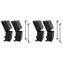 4X PWC Fenders Bumper,Boat Fenders Bumpers with Elastic Cords,for Jet Ski Dock Fenders Boat Bumpers