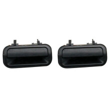 2X IZ1521106 Car Black Exterior Rear Right Door Handles Replacement for Rodeo Pickup 1998 1999 2000 2001 2002 2003