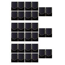 Buste da 150 Pezzi Buste per Carte Regalo Buste per Carte Regalo Personalizzate Buste per Matrimoni o Segnaposto Nero