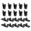50 Set Push Buckles for Toothpick Boxes and Containers with Sturdy Spring Mechanism and Secure Closure 2