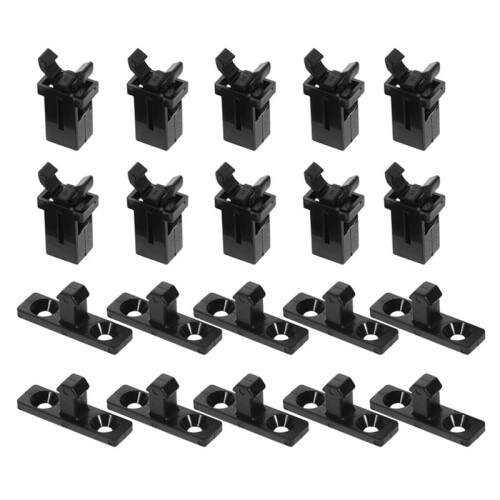 50 Set Push Buckles for Toothpick Boxes and Containers with Sturdy Spring Mechanism and Secure Closure 1