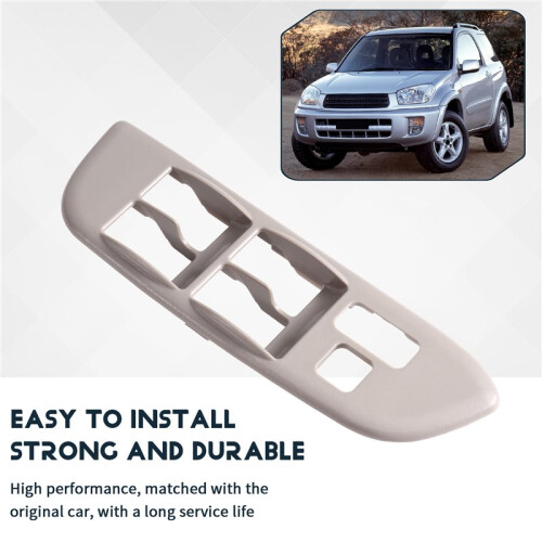 74232-42080 74232-42080-E0 Door Armrest Panel Window  Bezel Trim Front Left Driver Side for  RAV4 2001-2005 2