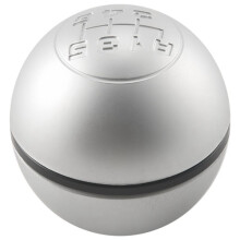 6 Speed Car Manual Gear Shift Knob Lever Shifter Stick Hand for Giulietta 2010- (Matte Silver)