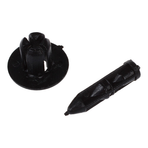 40 Pcs 7mm Hole Plastic Push Screw Rivet Fairing Panel Fixings Clips 2