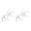4x Ceiling Fan Pull ,ZE-208S E89885 3 Speed 4 Wire Fan  Pull Chain Cord  Fan Lights  Replacement 1