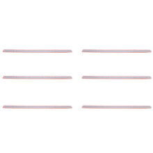 6X Rainure Droite en Acier Inoxydable Le Règle Métrique 50 cm la Règle Métrique Inoxydable