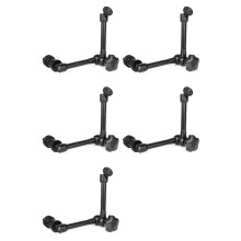 5X Bras Magique Bras Articulé de 11 Pouces Friction Magique avec Fixation pour Sabot Chaud et Vis de Trépied 1/4 Pouce pour Appareil Photo Reflex
