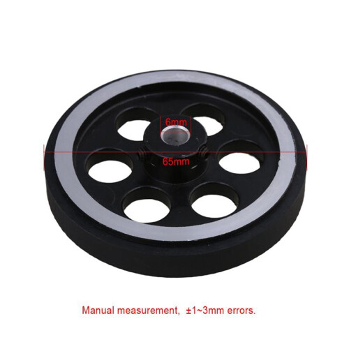 8 Set 200X6mm Industrial Aluminum Rubber Measuring Rotary Encoder Meter Wheel 2